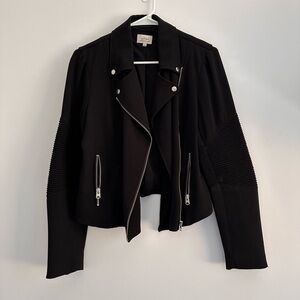 Aritzia Black Moto Jacket